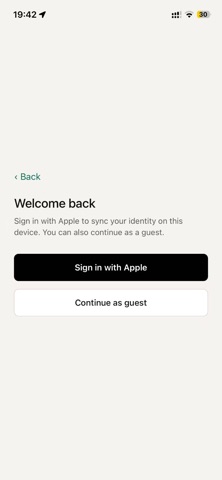 App screenshot