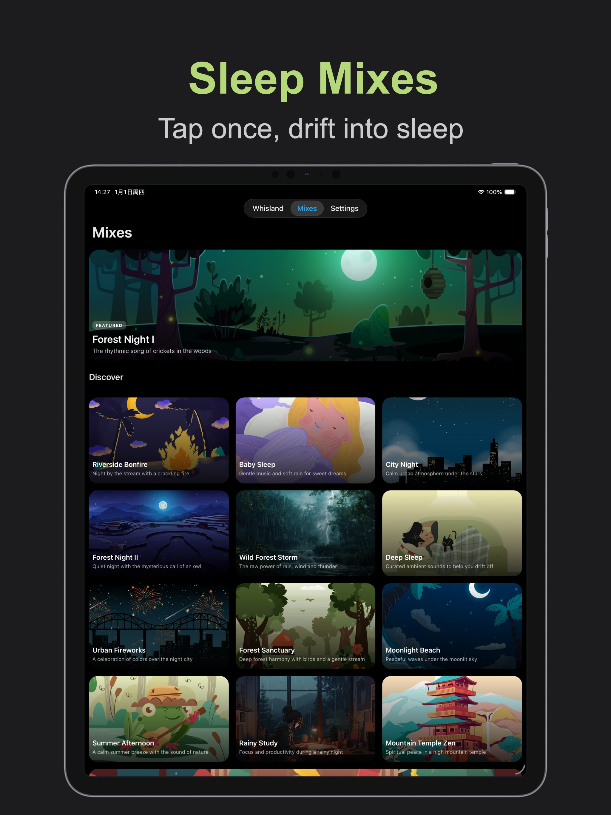 White Noise Sleep: Whisland screenshot 10