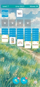 Word Associations Solitaire screenshot