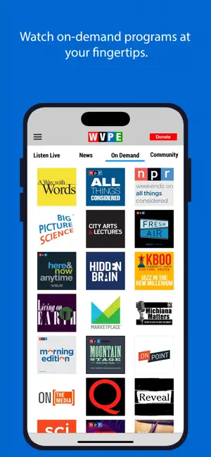WVPE Public Radio App screenshot 4