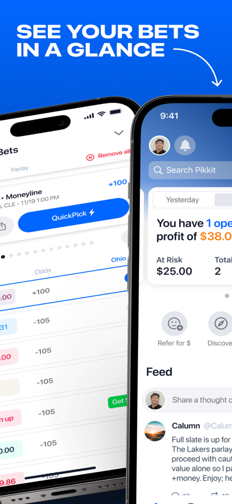 Pikkit: Sports Betting Tracker screenshot 5