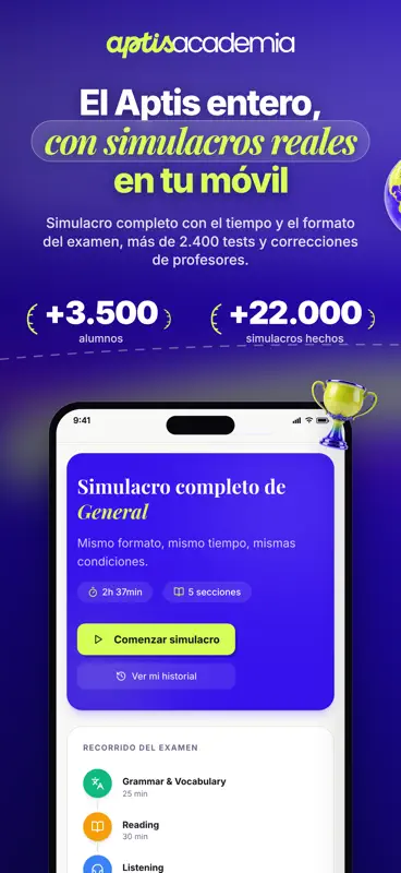 Aptis Academia screenshot 1 of 10