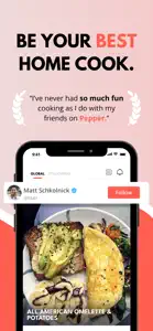 Pepper - Recipes with Friends screenshot #1 for iPhone