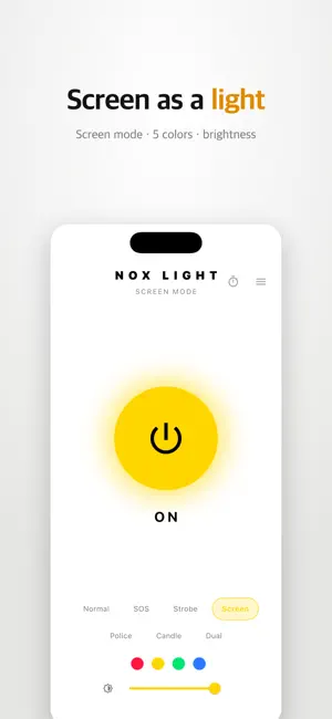 Nox Light - Flashlight screenshot 4