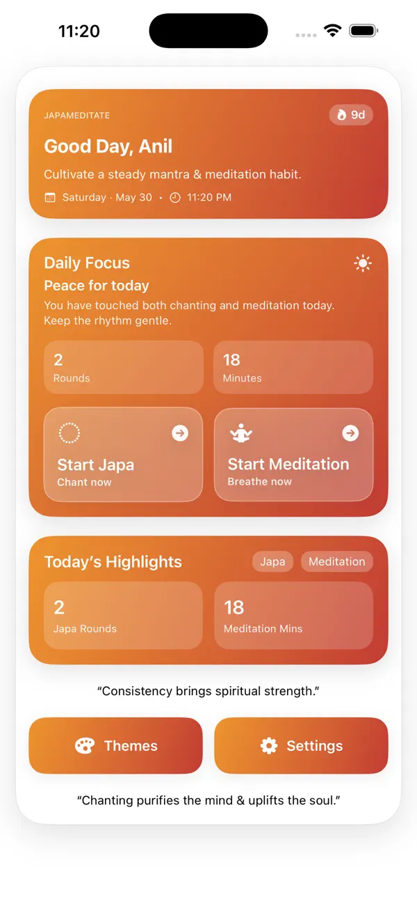 Japa & Meditate Screenshot 3