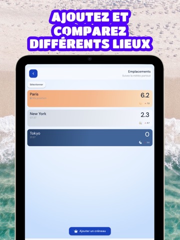 Indice UV : Bronzage & Soleil iPad screenshot 5