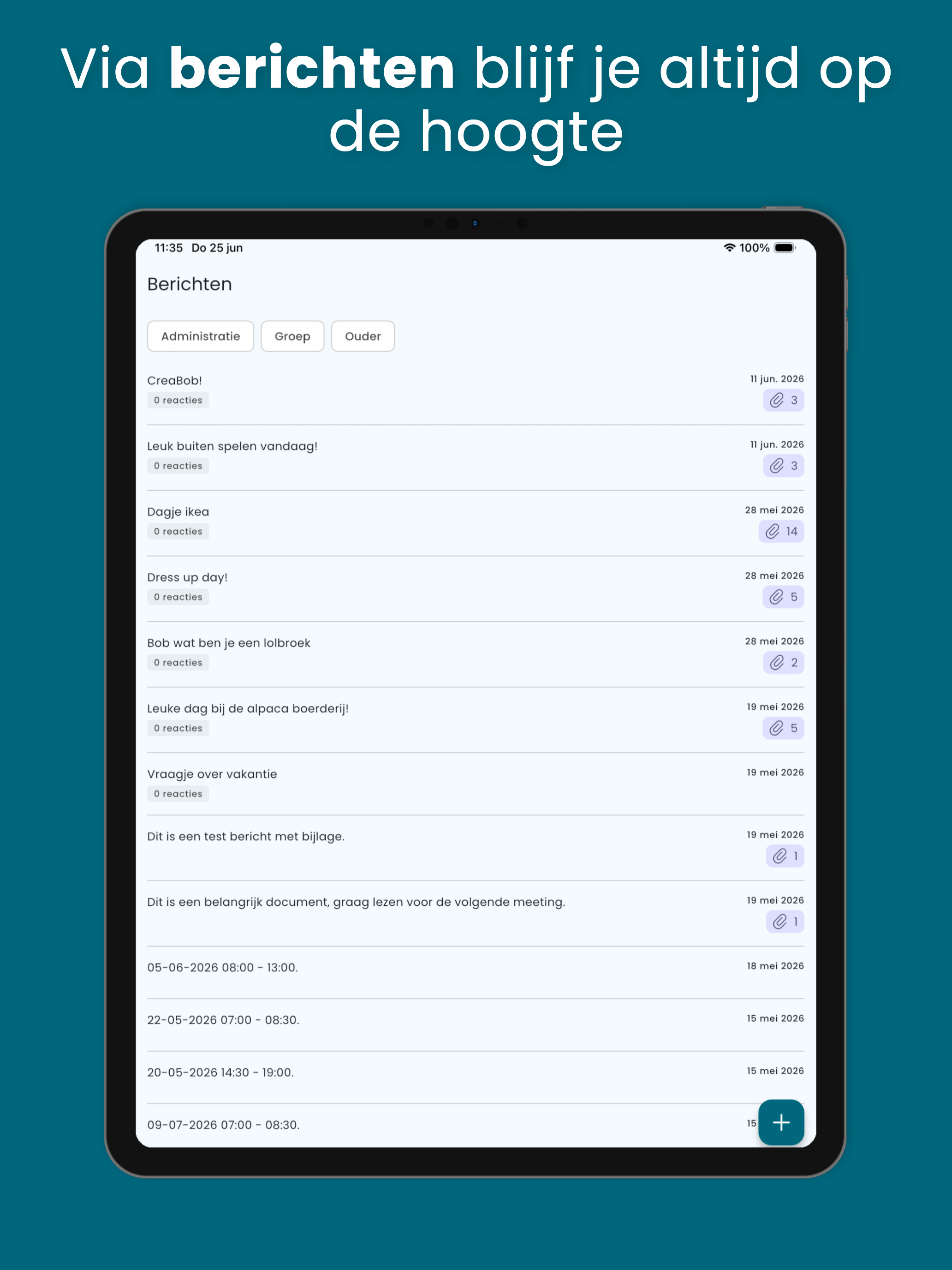 SDB Octopus: OuderApp screenshot 11