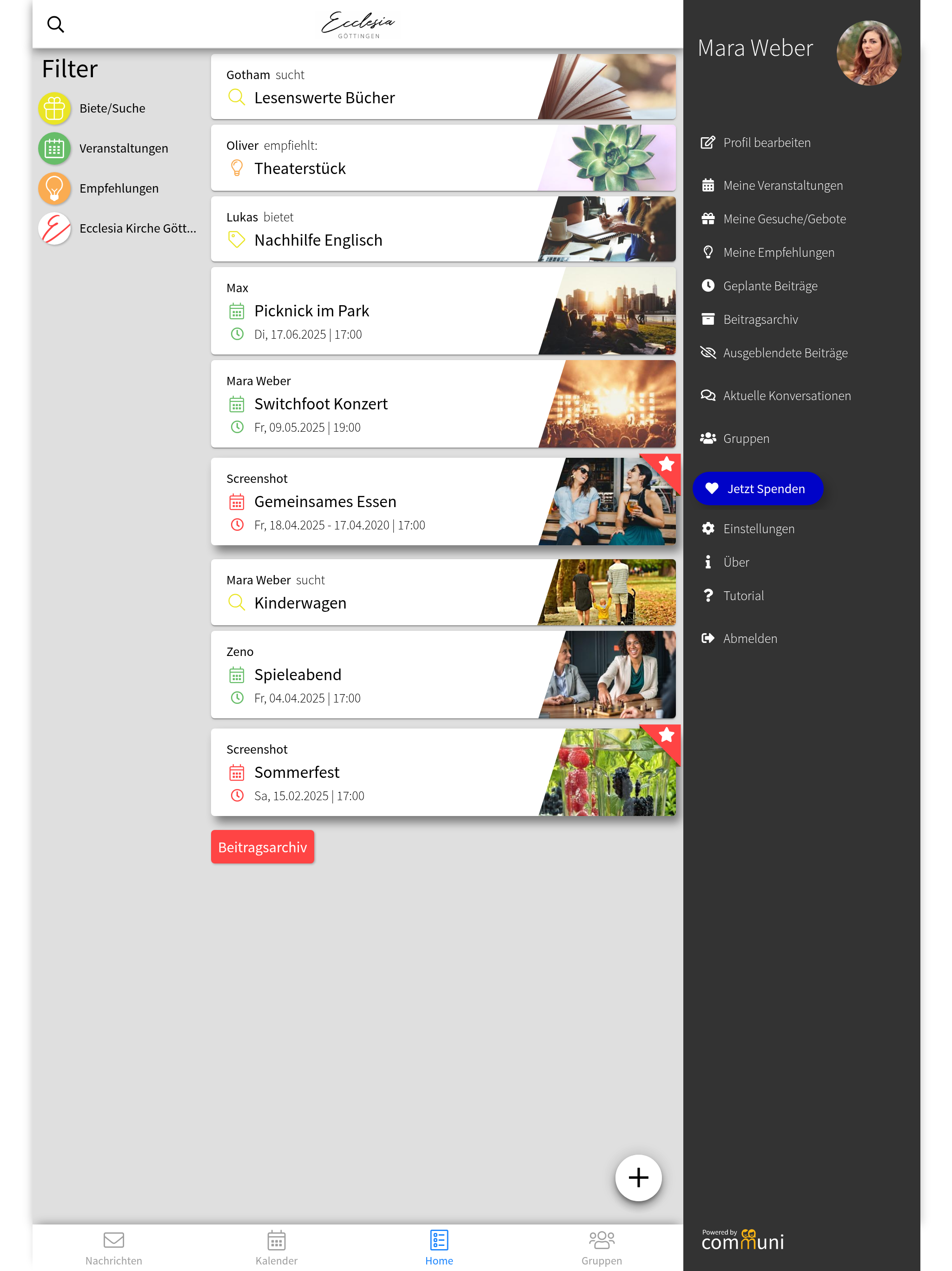 Ecclesia Kirche Göttingen screenshot 6
