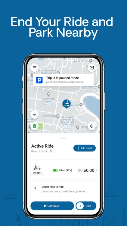 Scootz - Scooter Sharing screenshot-4
