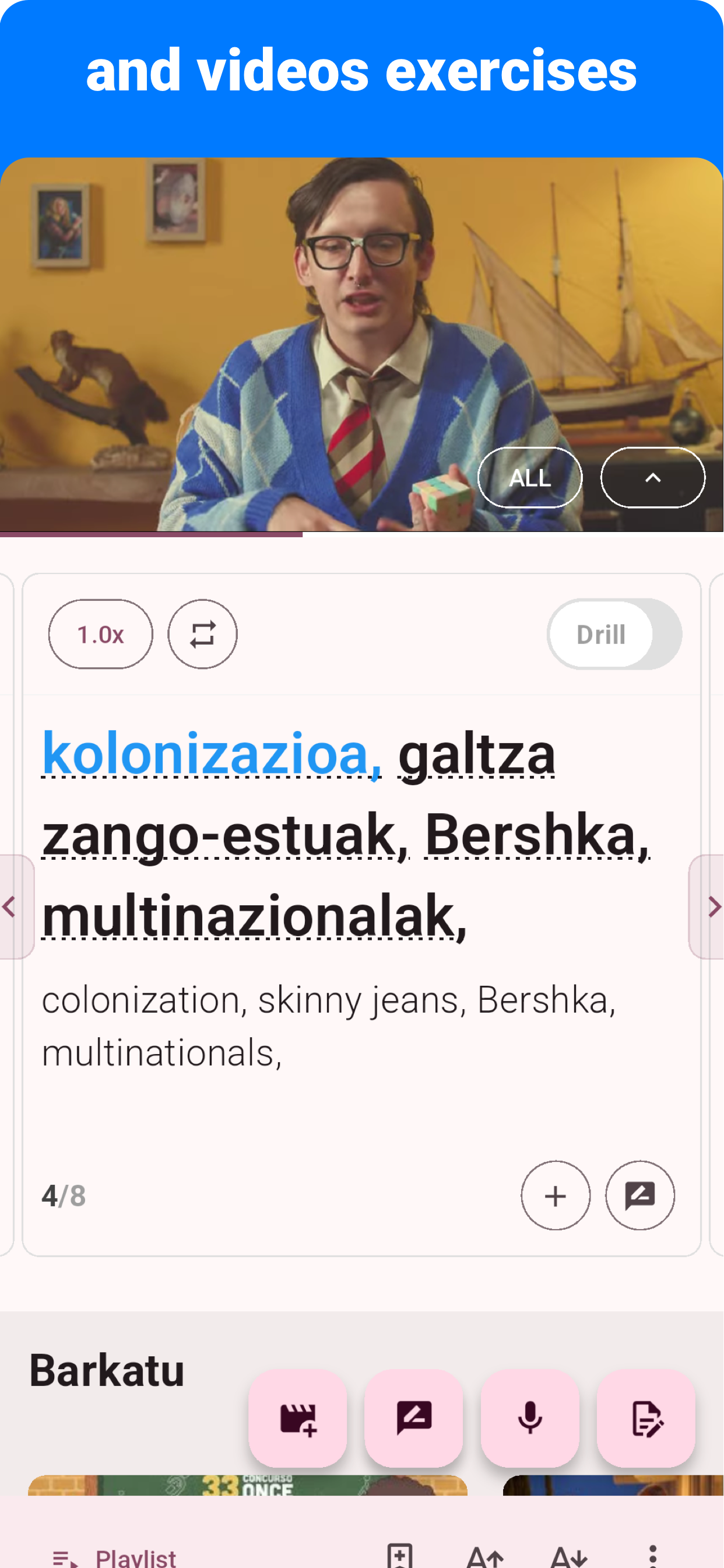 Basque - Listening Speaking screenshot 5