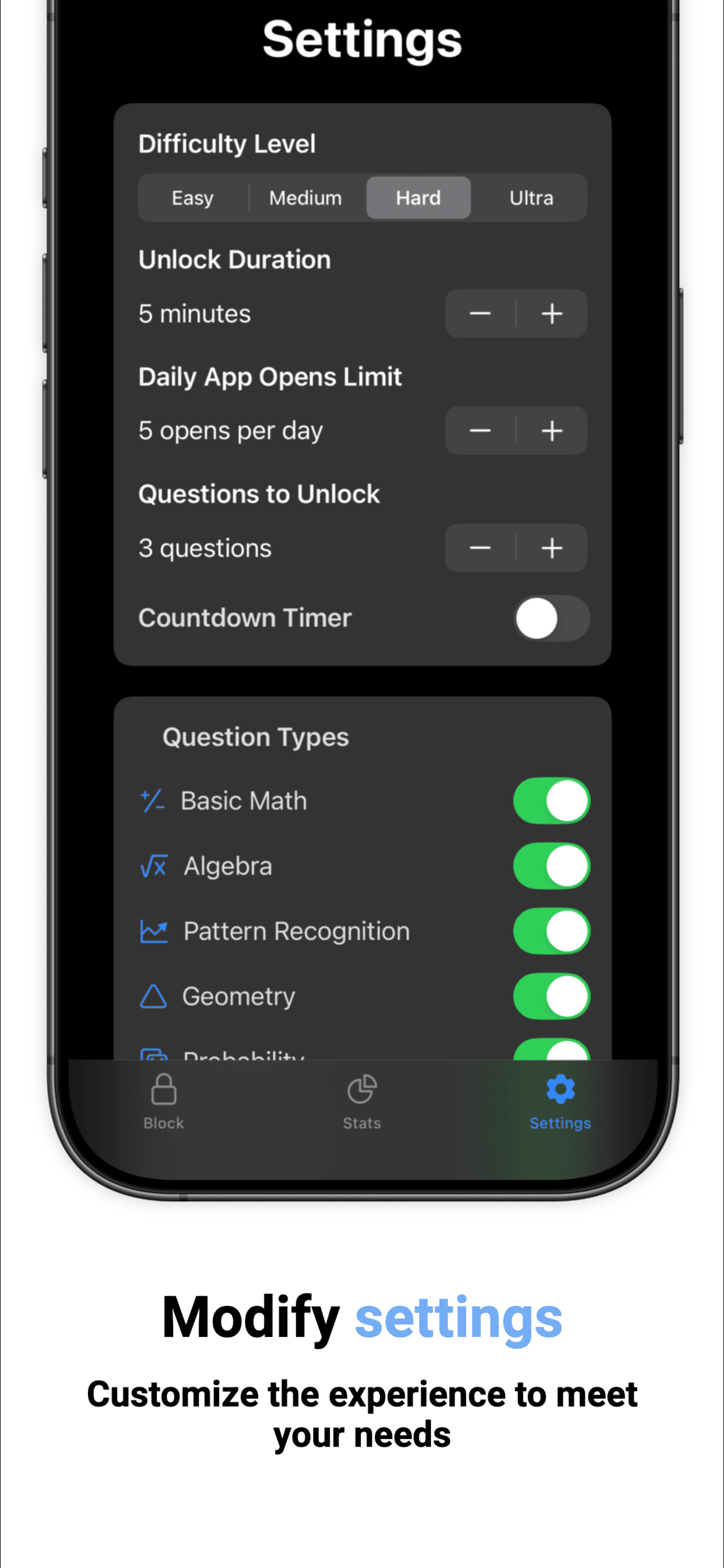 Tok Blok: Refocus App Blocker