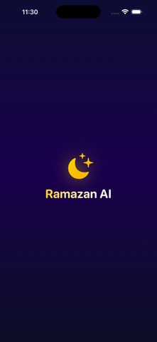 Ramazan AI iPhone screenshot