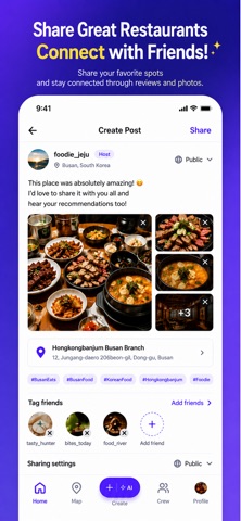 TastyLog 附近美食·美食地图·探店打卡 screenshot