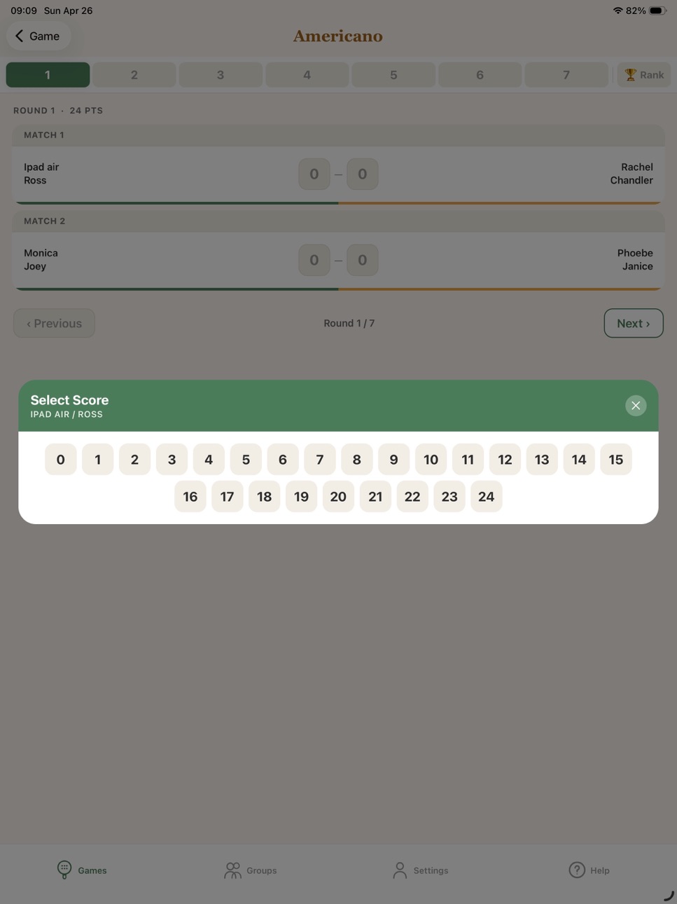 iPad screenshot