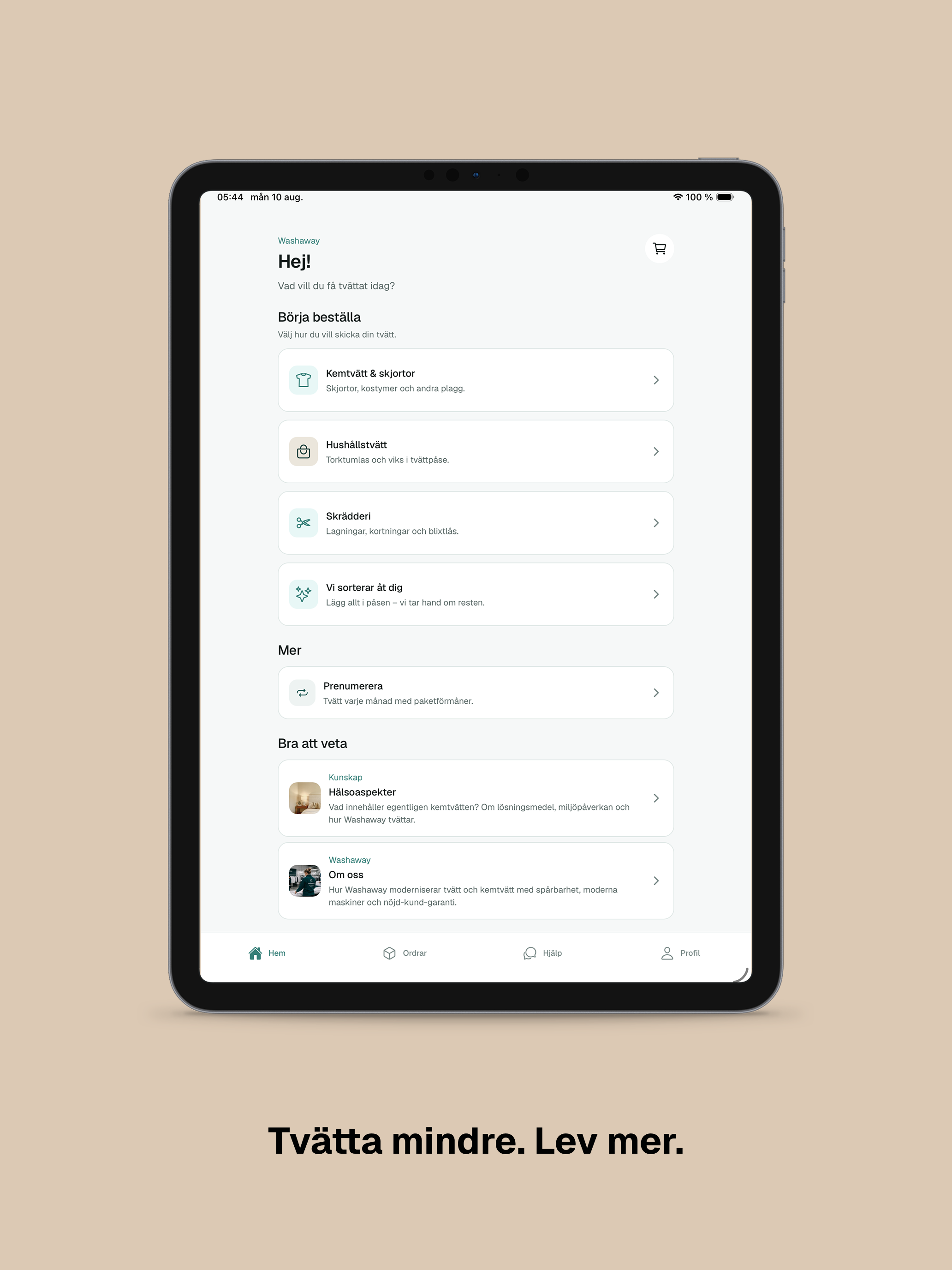 Washaway - tvätt & kemtvätt screenshot 5