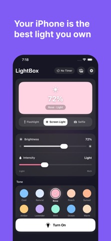 LightBox - Selfie & Fill Light Screenshot 1 of 4