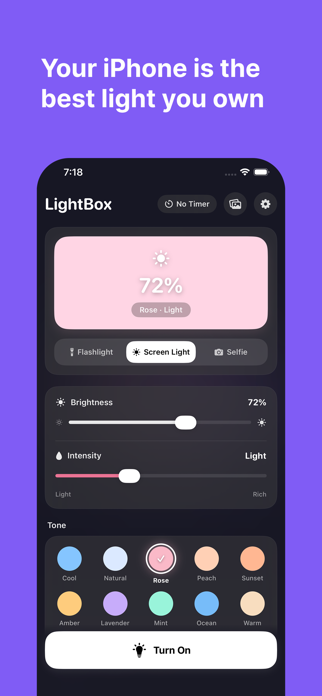 LightBox - Selfie & Fill Light Screenshot 1 of 4