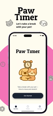 Paw Timer screenshot