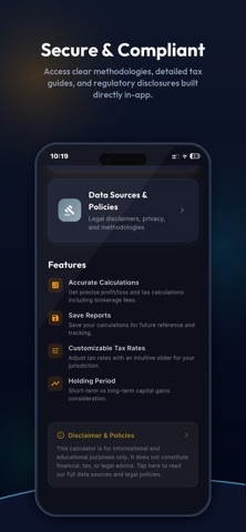 Crypto Calculator: Profit, Tax Screenshot 6 of 6