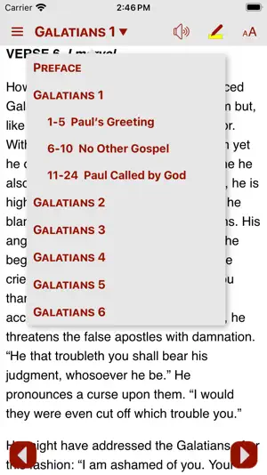 Luther’s Commentary: Galatians screenshot 2