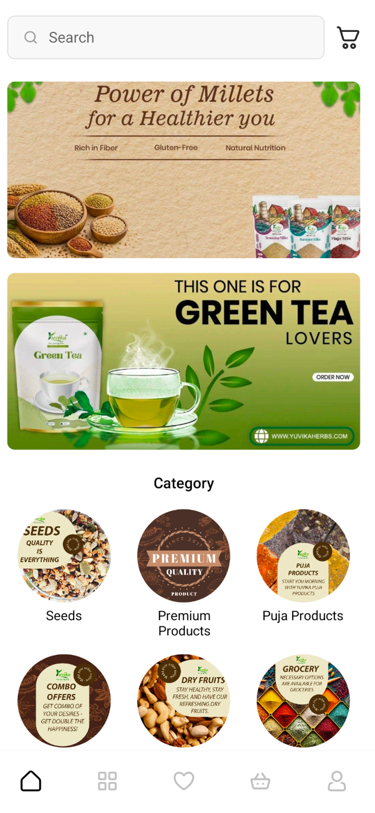 Yuvika Herbs screenshot 2