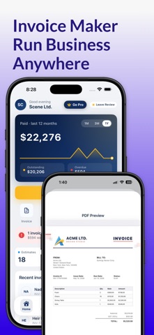 Invoice Generator - Invoicious screenshot