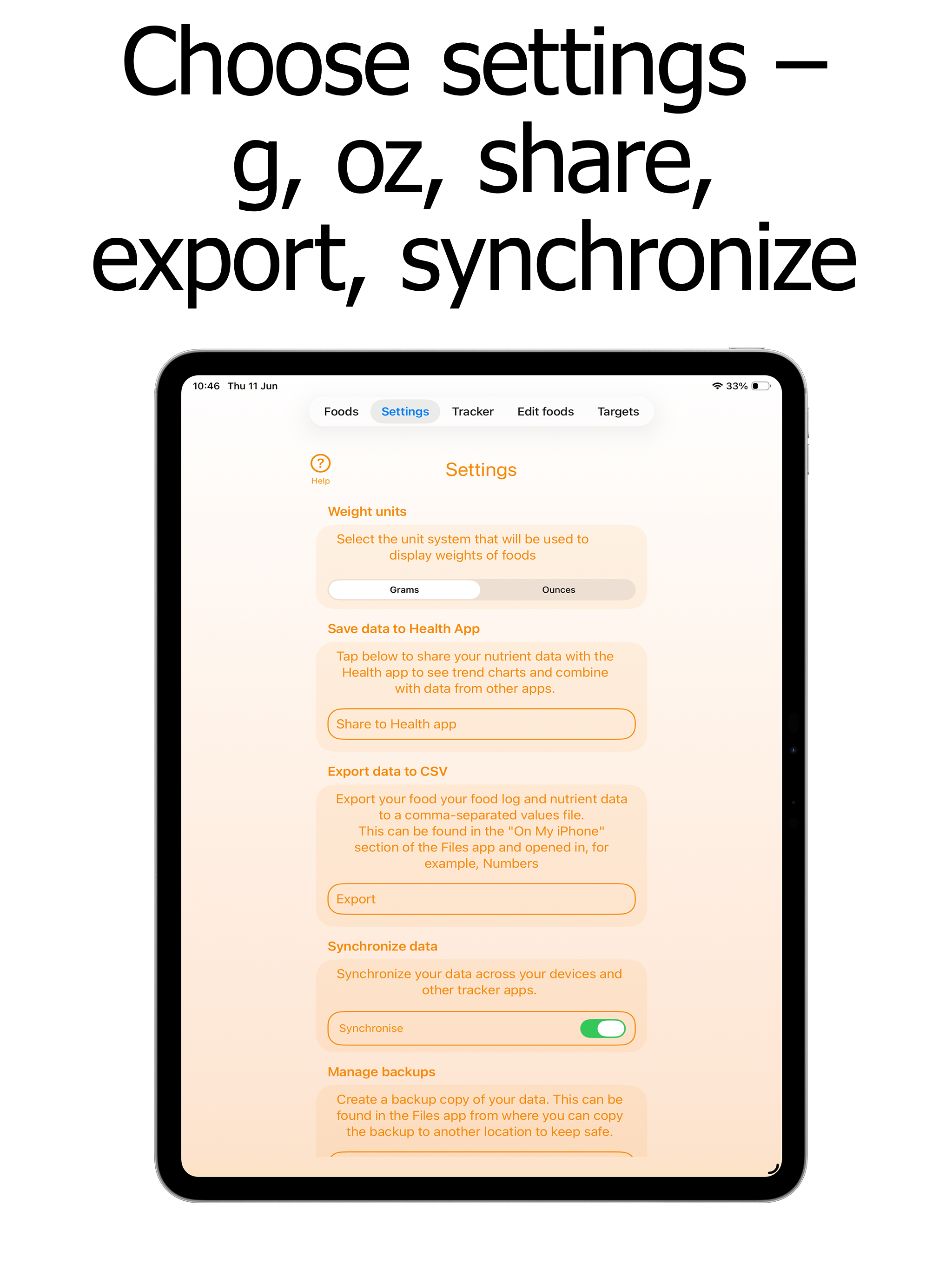 Carb Counter and Tracker screenshot 12
