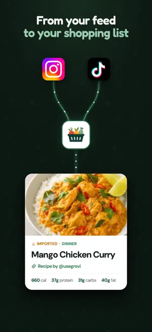 Grovi: Weekly Meal Planner screenshot 4