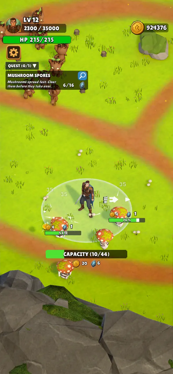 Portal Quest: Idle RPG Hack screenshot 1 - iOS game interface
