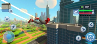 Grand Spider Hero : City War iPhone screenshot
