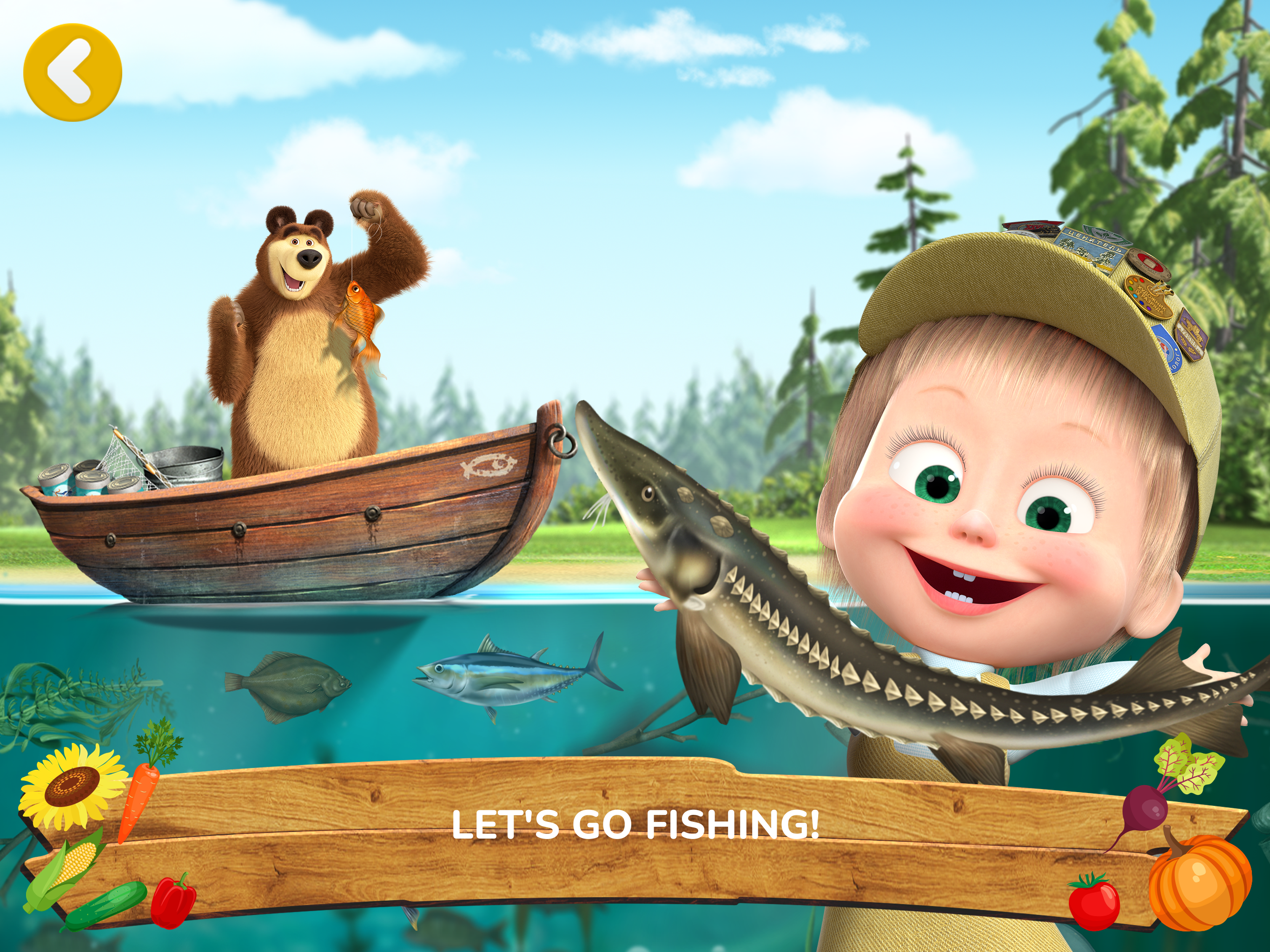 Masha and the Bear: Easy Farm screenshot 17