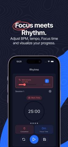 Rhytmo - Focus & Metronome screenshot