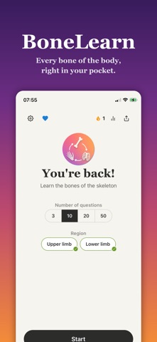 Bonelearn Screenshot 1 of 6