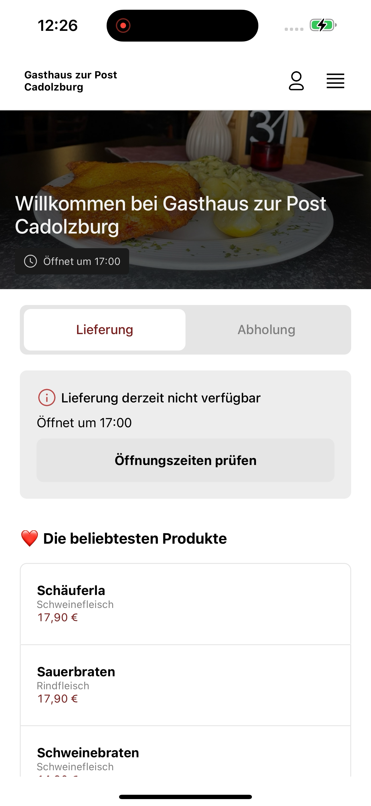 Gasthaus "Zur Post" Cadolzburg screenshot 2