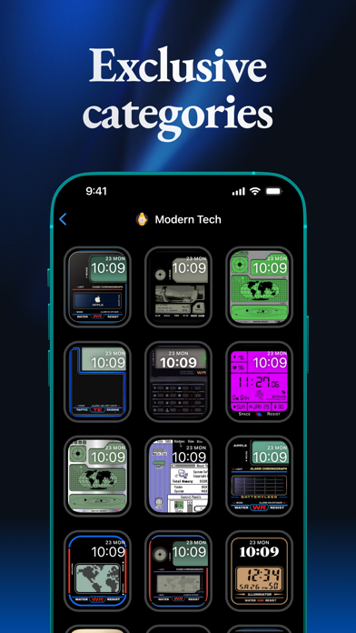 Luxury Watch Faces Gallery Screenshot