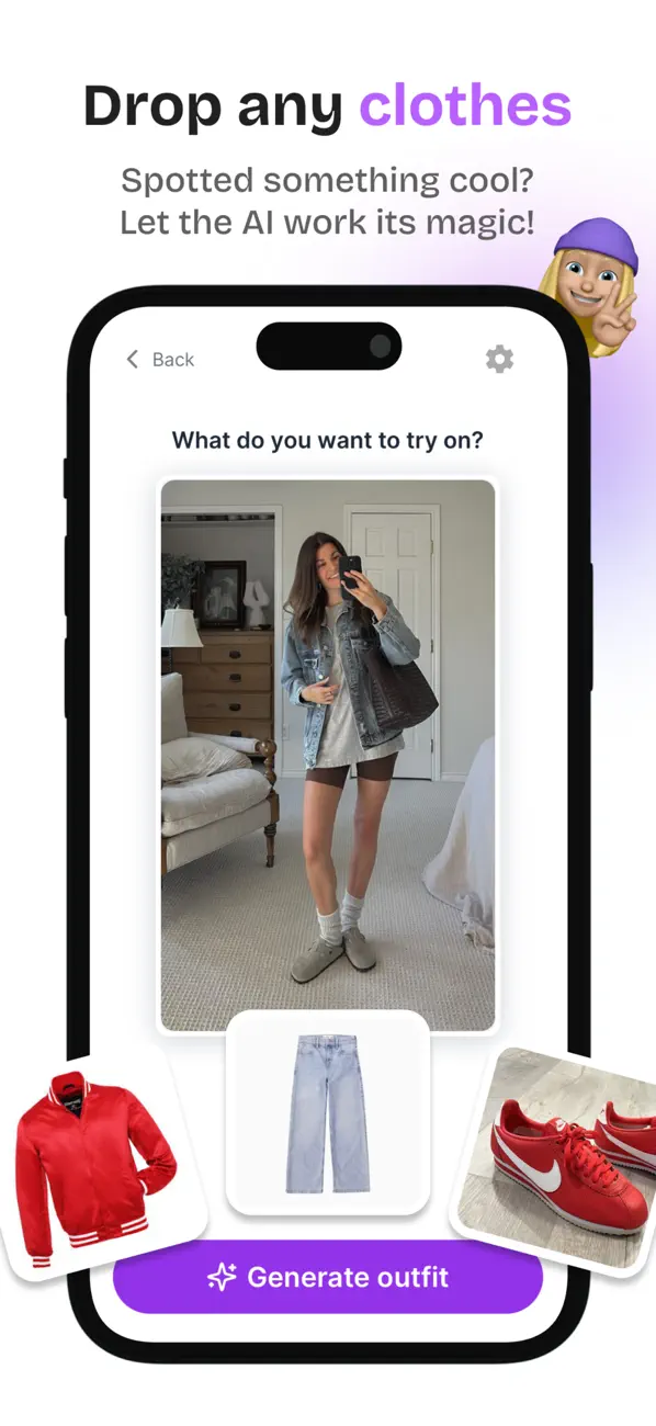 Screenshot #1 pour AI Clothes Changer: Drip AI