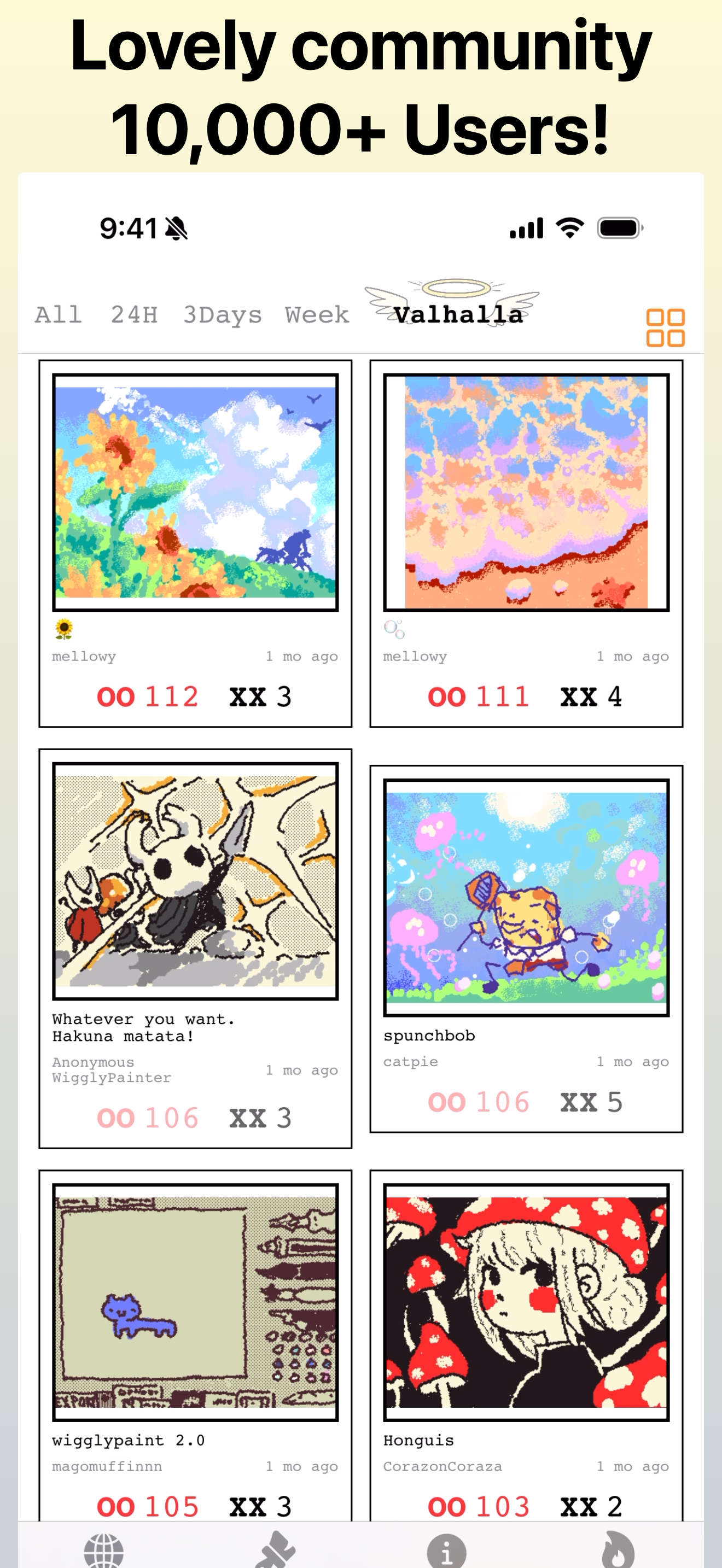JigglyPaint: Draw/Shake/Share!