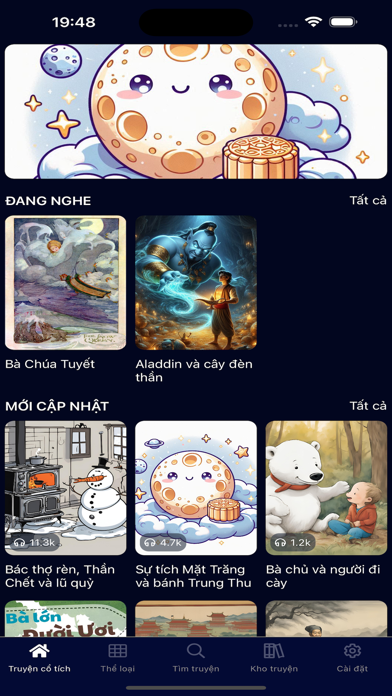 Screenshot #1 pour Bé nghe cổ tích