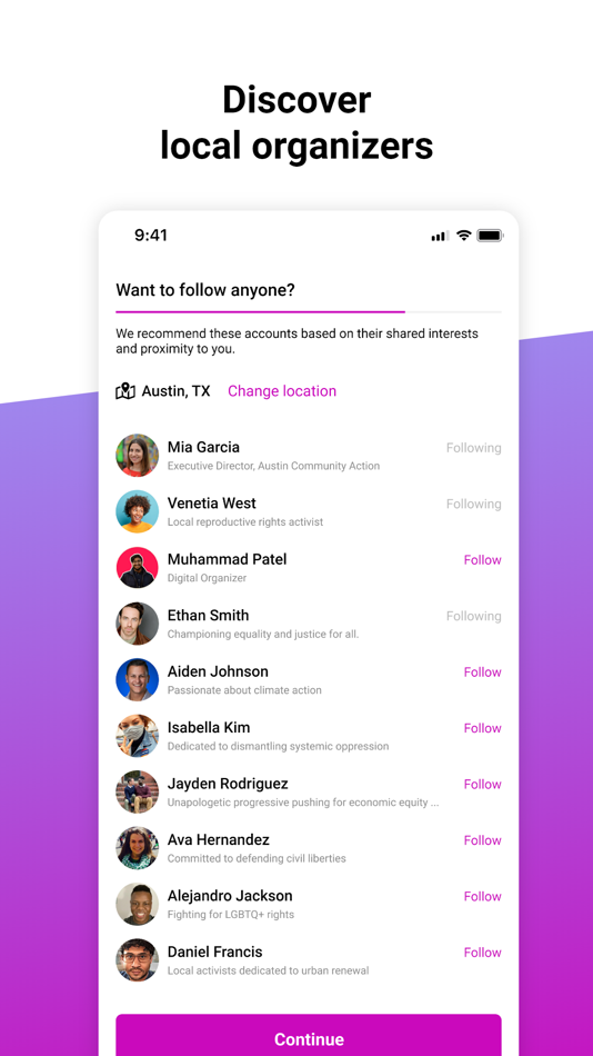 #2. Unified - Activism Made Social (iOS) โดย: Unified for Progress, Inc.