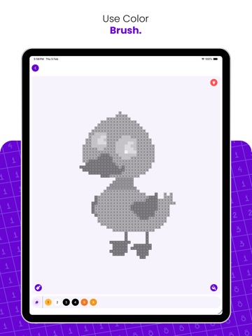 Pixel Color By Number ! iPad screenshot