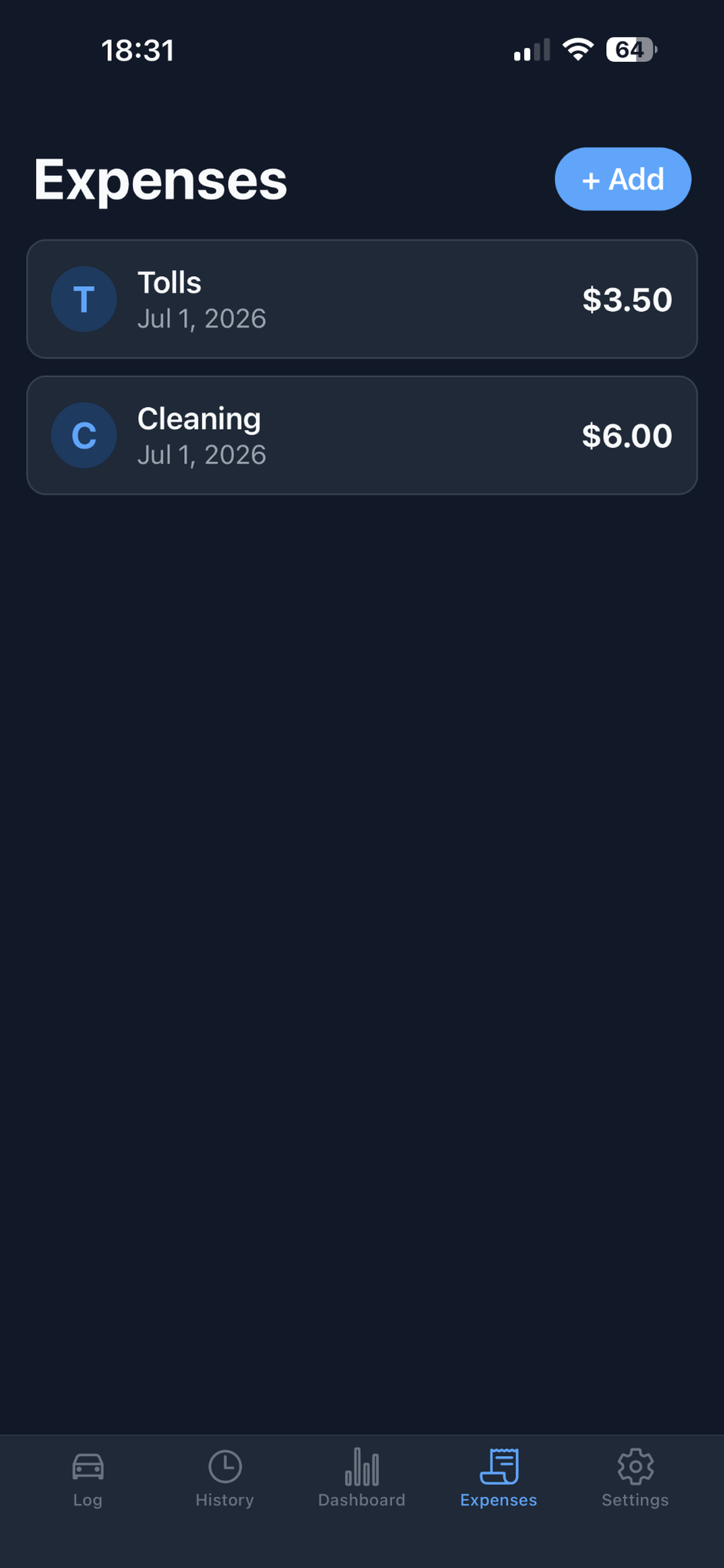 Miles: Tracker screenshot 4