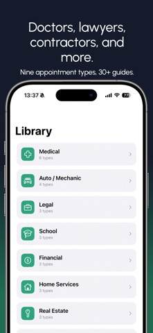 AskFirst: Appointment Prep Screenshot 7 of 8
