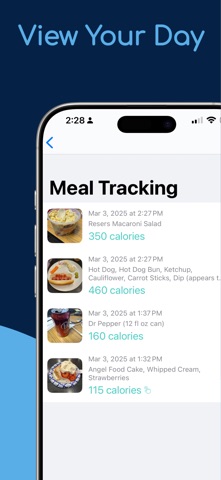 Quick Click Calorie Counter Screenshot 5 of 7