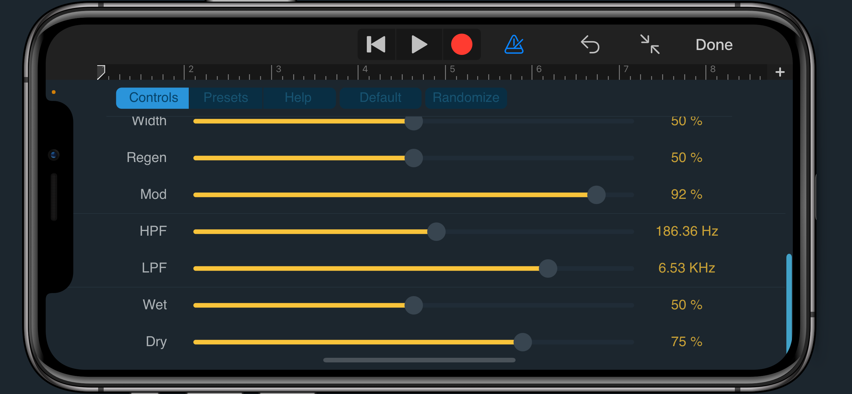 PolyDelay screenshot 3