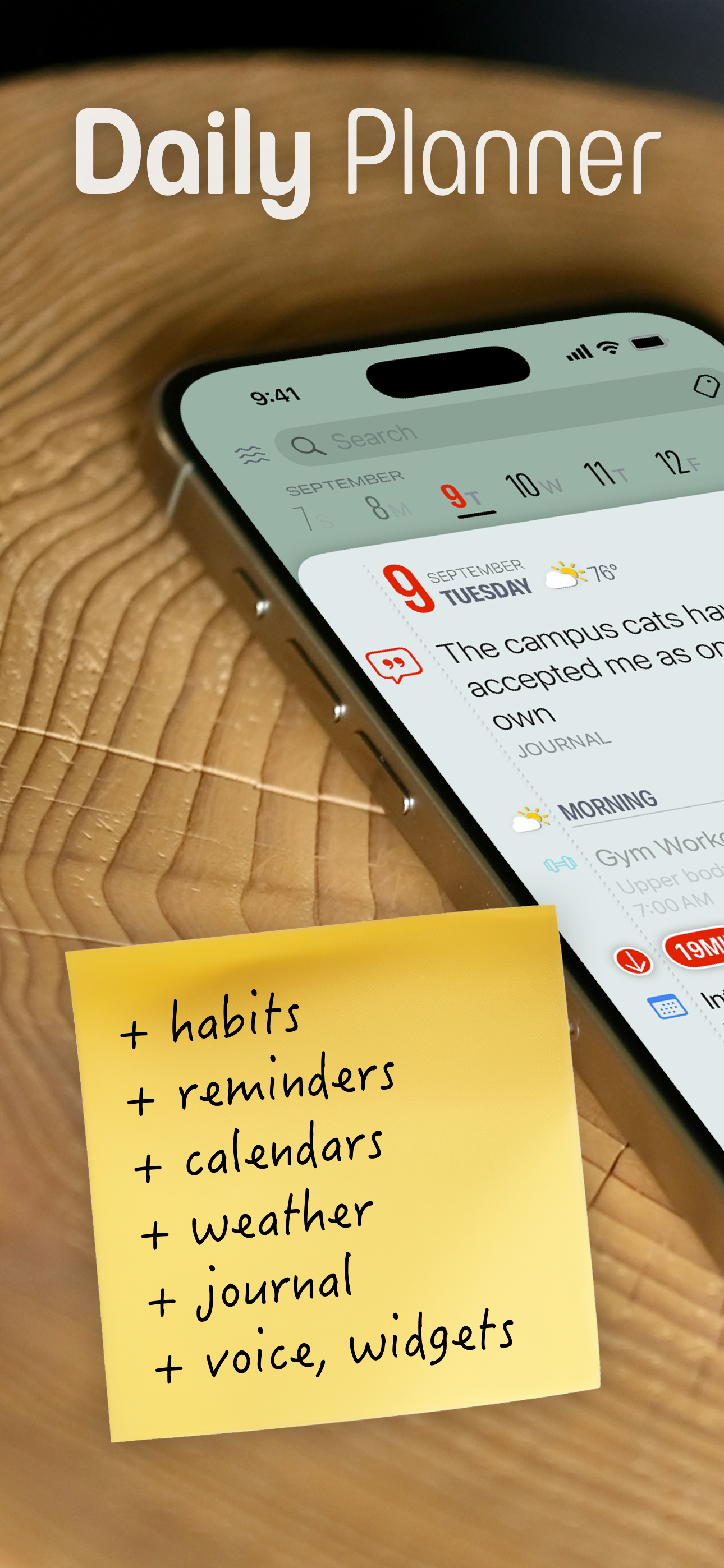 Finalist: Daily Planner