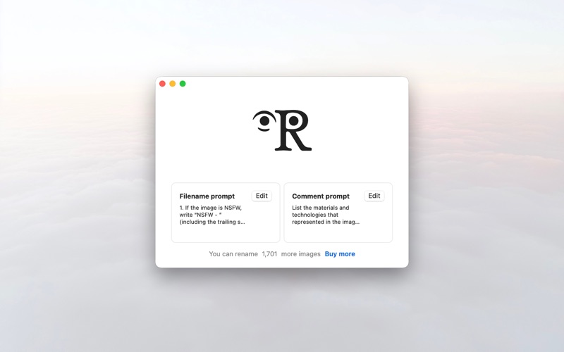 App screenshot
