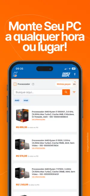 KaBuM! Comprar Online iPhone screenshot 1