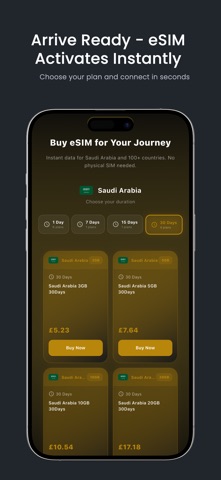 UmrahSims - eSIM & Top-Up screenshot
