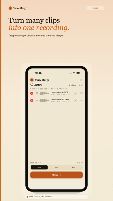 App screenshot