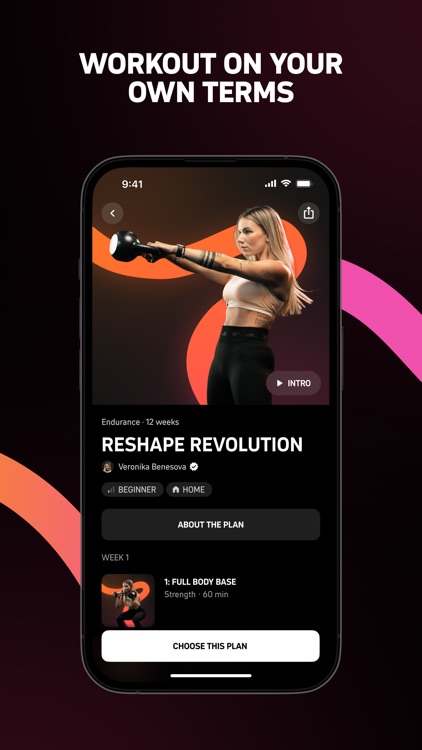 NEXT WORKOUT: Fitness App